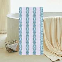 Green and White Stripes Bath Towel - 30&quot;x 60&quot; (Made in USA) - £31.90 GBP