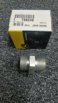 John Deere Original Equipment Adapter Fitting T56249 OEM LOADER, SKID-STEER - $16.99