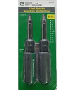 Commercial Electric 11-in-1  Multi-Bit Screwdriver and Nut Driver (2-Pack) - $44.54