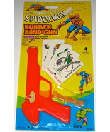 1978 Amazing Spider-Man Gordy Rubber Band Gun ~ John Romita Sr. Package Art - $3,763.16 MXN