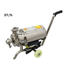 3T/h 304 Food Grade Stainless Steel Centrifugal Pump Sanitary Beverage P... - $348.48