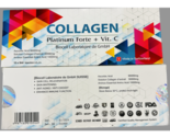 1 Box Collagen Platinium Forte + Vit C Anti Aging Skin New Packaging Exp... - $85.90