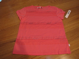 DKNY  girls Shirt  S DGH22957 695 pink  t shirt  NWT ^^ - $7.71