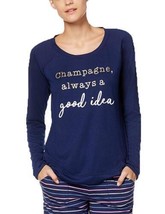 Jenni by Jennifer Moore Womens Screen Print Pajama Top Only,1-Piece,Champagne,XS - £17.05 GBP