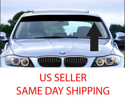 65&quot;x12&#39;&#39; Car Window Windshield Sun visor Vinyl Decal Strip Sticker - $12.99