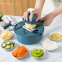  12-in-1 Multifunction Vegetable Potato Shredder Peeler Cutter Kitchen Tool X 2 - £32.59 GBP