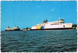 Postcard MS Norgoma &amp; MS Chi-Cheemaun Old New Ferry Tobermory Manitoulin... - £2.32 GBP