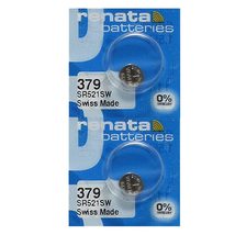 Renata 379 SR521SW Batteries - 1.55V Silver Oxide 379 Watch Battery (10 Count) - £3.95 GBP+