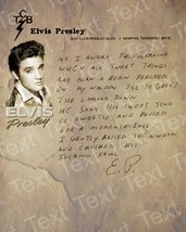 Elvis Presley Rare vintage 16X20 Poem on Canvas   framed. - €564,27 EUR