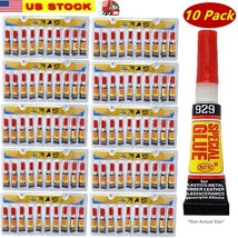 10 Pack of Super Glue Cyanoacrylate Adhesive for Wood Plastic Paper Rubber Metal - £15.02 GBP