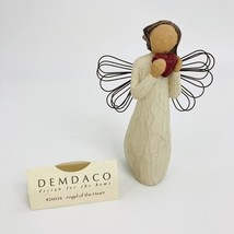 Willow Tree ANGEL OF THE HEART 5” Figurine Demdaco 2000 - £5.92 GBP