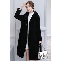 Sale Item Special Price Link New Fashion Long Coats Women Hooded Coat Thick Warm - £299.75 GBP