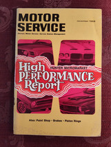 Motor Service Car Auto Magazine November 1969 - £9.46 GBP