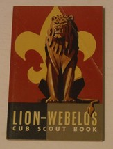 Boy Scouts of America Lion-Webelos Cub Scout Book 1964 Paperback Very Good - £10.95 GBP