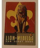 Boy Scouts of America Lion-Webelos Cub Scout Book 1964 Paperback Very Good - $13.98