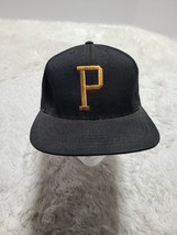 Pittsburgh Pirates Calhead Pro Fitted Hat Baseball Cap 7 3/8 Vintage MLB... - £22.03 GBP