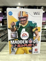 Madden NFL 09 All-Play (Nintendo Wii, 2008) CIB Complete Tested! - £5.21 GBP