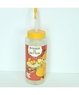 Vintage Garfield Water Bottle Bigger Is Better Eating Sammy KMART Exclusive - £17.25 GBP