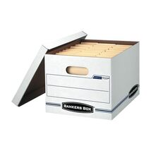 Bankers Box 6-Pack Basic Duty File Storage Boxes with Lids, Letter/Legal... - $37.65