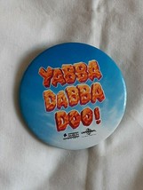 Yabba Dabba Doo! Flintstones Movie Promotional Pinback Button VTG 1994 M... - $6.58
