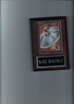 Kaz Matsui Plaque Baseball New York Mets Ny Mlb C - £0.77 GBP