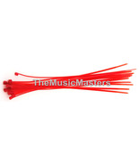 1000 Red 9&quot; inch Wire Cable Zip Ties Nylon Tie Wraps 40lb USA Made Tiger... - £53.25 GBP