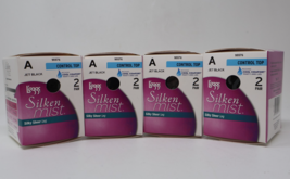 Leggs Silken Mist Pantyhose Control Top Size A Jet Black 8 Pairs L&#39;eggs New - $38.57