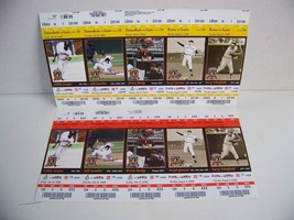 San Francisco Giants ticket sheets stub 7-25,26,27,8-4,5 2008 2 different 5 per - £35.39 GBP