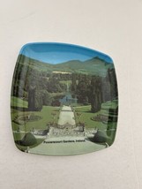 Powerscourt Gardens, Ireland Tip Tray John Hinde Souvenir (5 1/4&quot; x 5 1/4&quot;) - £7.61 GBP