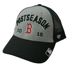 '47 Boston Red Sox 2016 MLB Postseason Adjustable Meshback Baseball Hat - $18.95