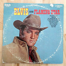 Elvis Presley Sings Flaming Star Vinyl LP Album CAS-2304 Camden Stereo Record - £5.51 GBP