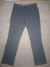 Orvis Pants Mens 34x32 Gray Chino Jackson Quick Dry Hiking Outdoors Performance - £15.94 GBP