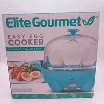 Easy Egg Cooker Elite Gourmet 7 Capacity Soft Medium Hard Boiled Auto Sh... - $22.76