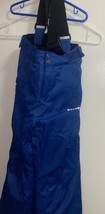 Dare2B Boy’s Snow Pants With Suspenders Size 7 / 8 Blue Waist 24” - £11.25 GBP