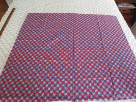 4128. Raggedy Ann &amp; Andy Checkerboard Faces Cotton Fabric - 43&quot; X 1 Yd. - £2.74 GBP