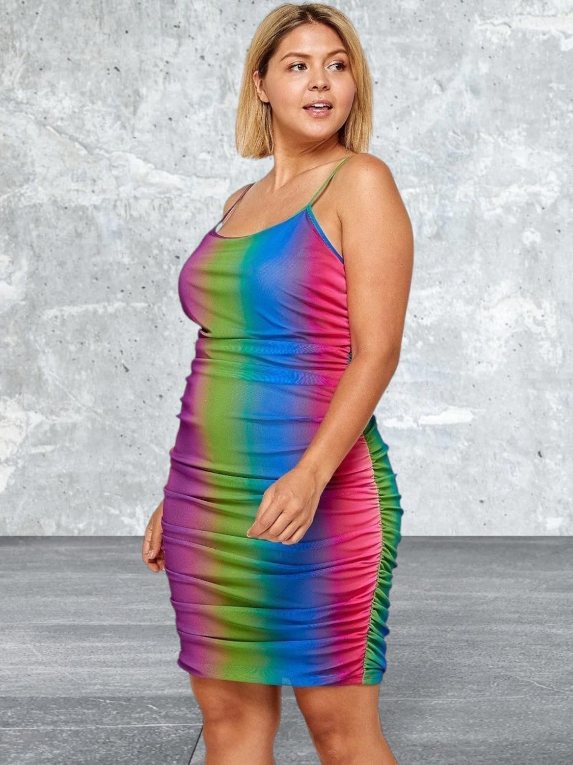 Plus Size Sleeveless Dress - $29.99