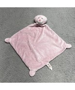 Baby Ganz Lovey Plush Pink Bear Buddy Security Blanket Head Corner Blankie - €6,64 EUR