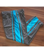NBN Gear Charcoal Gray with Blue  Active Drawstring Sweatpants Men Size ... - $25.58 CAD