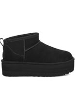 *SAME DAY SHIP* UGG CLASSIC ULTRA MINI PLATFORM BOOTS~ BLACK~US SZ 9~NIB - $208.98 CAD