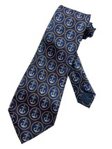 Steven Harris Mens Nautical Anchors United States Navy Armed Forces Necktie - - £12.35 GBP