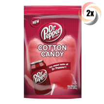 2x Bags Dr Pepper Flavored Tasty Cotton Candy | 3.1oz | Fast Shipping - £11.53 GBP