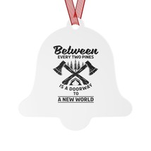 Metal Christmas Tree Ornaments, Personalized, Durable &amp; Scratch-Resistant, 4 Sha - £10.53 GBP
