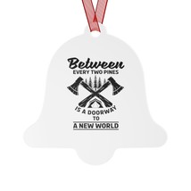 Metal Christmas Tree Ornaments, Personalized, Durable &amp; Scratch-Resistant, 4 Sha - £10.34 GBP