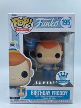 Funko Pop! Birthday Freddy Funko #195 Funko Shop Exc Happy Birthday Read - £14.66 GBP