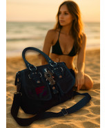 George Gina &amp; Lucy 20something – Navy Gray Iconic Nylon Shoulder Bag - €59,82 EUR