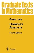 Complex Analysis (Graduate Texts in Mathematics, 103) [Hardcover] Lang, ... - $48.07