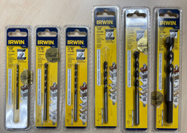 IRWIN Multi-Material 5/16", 1/4", 1/2", 1/8", 3/16" Drill Bits Set - $29.69