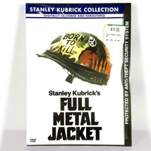 Full Metal Jacket (DVD, 1987, Snapper Case) Brand New !     R. Lee Ermey - $9.48