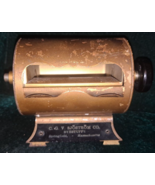 C. G. V. Sjostrom company dyestuffs Springfield Mass Dispenser brass ?ci... - £33.49 GBP