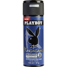 PLAYBOY KING OF THE GAME by Playboy DEODORANT BODY SPRAY 5 OZ - £8.58 GBP